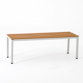 Vista general del banco simple 90 cm