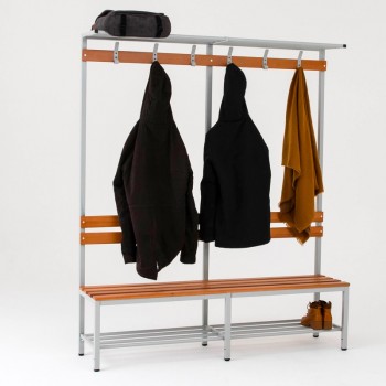 Banco simple con percheros - Taquimetal