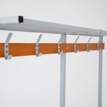 Banco simple con percheros - Taquimetal