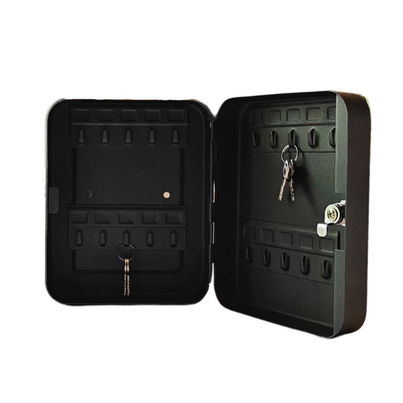 Armario para llaves abierto