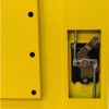 Zoom a la cerradura por dentro del Armario de seguridad 2 Puertas