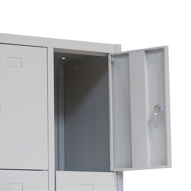 Taquilla 5 Puertas 3 Cuerpos Seleccione la cantidad de cuerpos:3 cuerpos  Seleccione el ancho:A. 90 cm Seleccionar color puertas