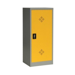 Vista frontal con puerta cerrada del Armario de seguridad pequeño 1 Puerta