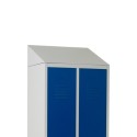 Techo para taquillas inclinado 50 cm - Taquimetal