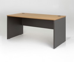 Escritorio de oficina en madera roble claro