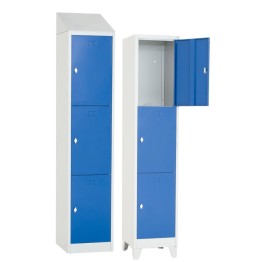 Taquillas metálicas 3 puertas