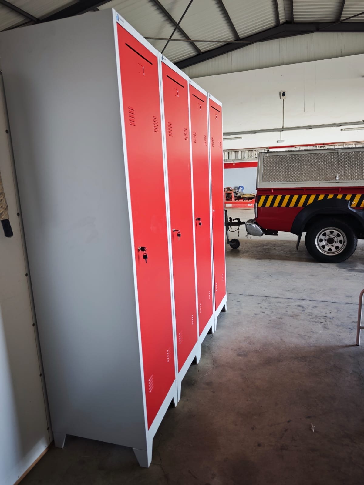 taquillas para bomberos