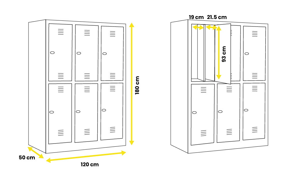 taquilla-2-puertas-3-cuerpos-ropa-limpia-sucia