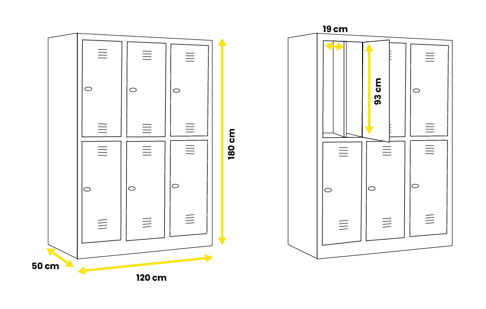 taquilla-2-puertas-3-cuerpos-ropa-limpia-sucia