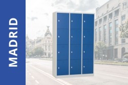 Taquillas metálicas en Madrid