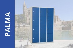 Taquillas metálicas en Palma