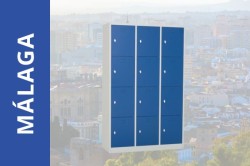 Taquillas metálicas en Málaga